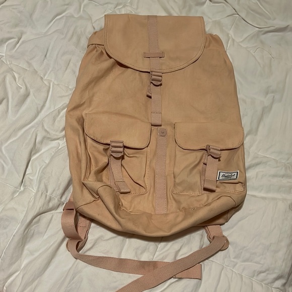 Herschel Supply Company Bags Canvas Peach Herschel Drawstring
